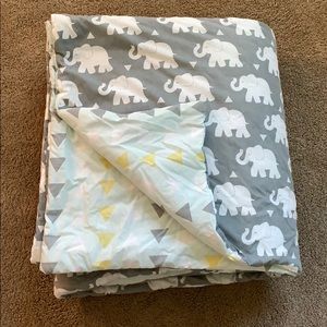 Full/Queen Elephant Comforter